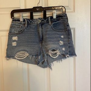 Pacsun high waisted denim jean shorts